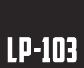 LP-103 BLACK MATT